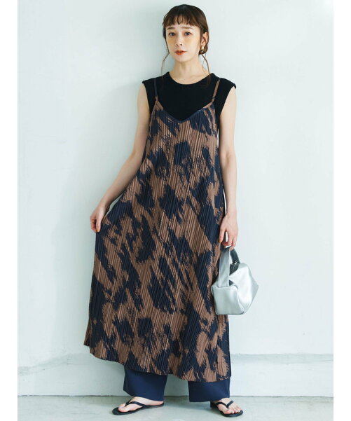 Coca プリーツ柄キャミワンピース Rakuten Fashion 楽天ファッション 旧楽天ブランドアベニュー Fr9147 Coca プリーツ柄キャミワンピース Rakuten Fashion 楽天ファッション 旧楽天ブランドアベニュー Fr9147
